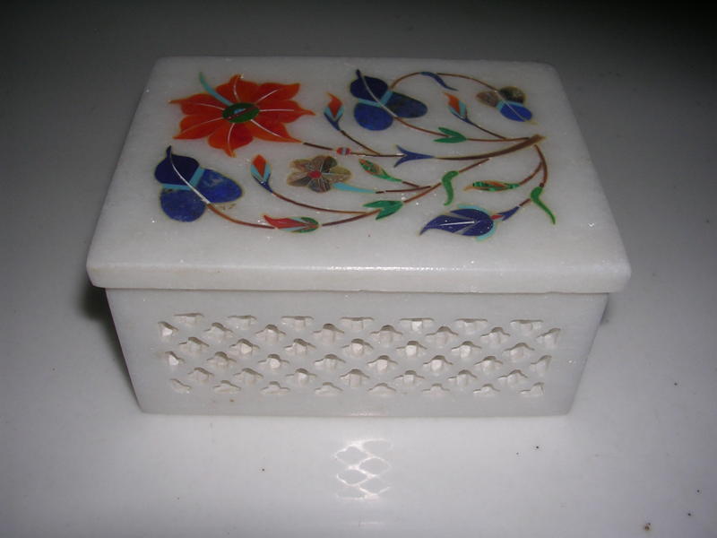 Manufacturers Exporters and Wholesale Suppliers of Marble Box 03 Agra Uttar Pradesh